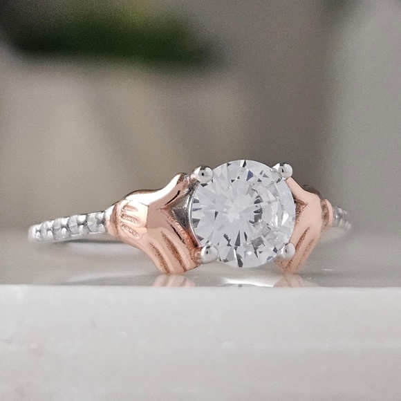 Official Disney Mickey Mouse gloves ring, 925 Sterling Silver Charmed Aroma - Picture 4 of 7